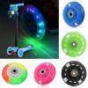 TRENDYBOY 80mm Flash Light Up Wheel for Mini Micro Scooter Multi-Color Car Toys Gifts (Color : Pink) view 4