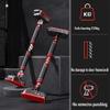 BCPPO Chin Up Bar Portable Pull up bar, Safe Stable Locking Steel Fitness Horizontal bar, Adult Kids Sports Training Equipment, Load 250kg (Size : 112-142CM) view 3