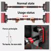 BCPPO Chin Up Bar Portable Pull up bar, Safe Stable Locking Steel Fitness Horizontal bar, Adult Kids Sports Training Equipment, Load 250kg (Size : 112-142CM) view 4