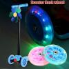 TRENDYBOY Suitcase Wheel PU Casters Skateboard Wheel 120mm Durable 2 Color Scooter Scooter Wheel Practical Single Warping Slide Longboard (Color : Bule) view 2