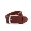 1.5 inch Men's Cowhide Genuine Leather Belt 38mm Classic (Cognac, 40 inch (Waist 40)) view 4