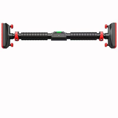 BCPPO Chin Up Bar Portable Pull Up Bar, Door Frame Corridor Steel Fitness Horizontal Bar, Foam Handle/Safety Lock/Level, 64-145cm Adjustable (Size : 64-94CM)