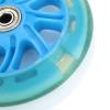 TRENDYBOY Skateboard Wheel Scooter Wheel Single Warping Slide Shopping Cart Longboard 2 Color 120mm Casters (Color : Bule) view 3