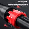 Chin Up Bar Pull Up Bar Portable Fitness Horizontal Bar, Upper Body Strength Training Fitness Bar Gymnastics Rings Kit, 65-145cm Adjustable (Size : 65-100cm) view 3
