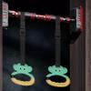 BCPPO Chin Up Bar Portable Pull Up Bar, Adult Kids Fitness Horizontal Bar with Gymnastics Rings and Hammocks, Multifunctional Sports Equipment (Size : 112-142CM) view 2
