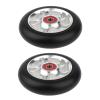 TRENDYBOY 2pcs Replacement 100mm Push/Kick/Stunt Scooter Wheels with Bearings & Bushings Professional Stunt Scooter Wheels Replacements (Color : Silver) view 3