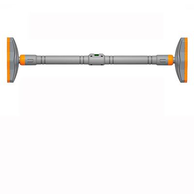 BCPPO Chin Up Bar Grey Portable Pull Up Bar, Home Office Amusement Park Doorframe Corridor Fitness Horizontal Bar, NO Screw/Comfortable Foam Handle (Size : 70-96CM)