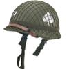 WWII US WW2 Army M1 Helmet Steel Shell with Net/Canvas Chin Strap DIY Painting view 1