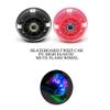 TRENDYBOY 1 Pair 80Mm Flash Wheel Mini Scooter Flashing Lights Back Rear Roller Skates Wheel Replacement Smoother Outdoor Skating Accessories (Color : Black) view 3