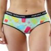 MIKKEL HOLLINS Matching Underwear For Couples - Ultra Soft Tencel Womens Hipster Panties Underwear Popsicle Design - Couple Gifts (Popsic)(Small) view 2
