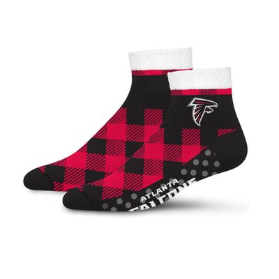 For Bare Feet NFL ATLANTA FALCONS Cozy Buff Plush Cabin Sock Team Color OSFM