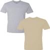 Next Level Mens Premium Fitted Short-Sleeve CrewDark Grey-Sand (2-Pack) X-Large view 1