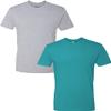 Next Level Mens Premium Fitted Short-Sleeve CrewDark Grey-Tahiti (2-Pack) XX-Large view 1