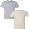 Next Level Mens Premium Fitted Short-Sleeve CrewDark Grey-Natural (2-Pack) XX-Large view 1