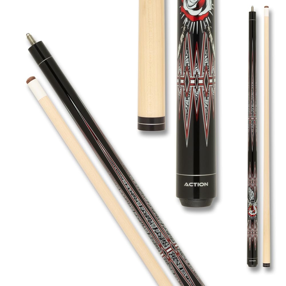 Action Garage Billiards Pool Cue Stick - Praying Hands - 21oz