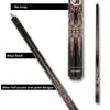 Action Garage Billiards Pool Cue Stick - Praying Hands - 21oz view 3