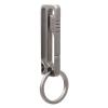 Titanium Belt Loop Key Holder Heavy Duty Quick Release Tactical Keychain Clip with Key Ring for Men and Women view 1