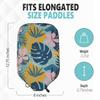 Palms-O-Aces Elongated Pickleball Paddle Cover | Canvas Padded Pickleball Paddles Sleeve with Zipper | Lightweight Protective Paddle Case for Paddles | Paddle Cover Accessory | Mod Tropics view 3