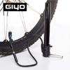GIYO Bike Frame Floor Pump - Compact & Durable, Fast Tire Inflation for Road & MTB - Presta/Schrader, Max 140 psi - Small Pump with Gauge (GM631) view 4