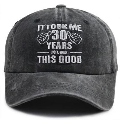 30th Birthday Decorations for Women Men, Funny Dirty 30 Years Birthday Gifts for Her, Adjustable Cotton Embroidery Vintage 1995 Party Supplies Baseball Cap for Dad Mom Husband Wife Friend