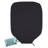 Palms-O-Aces Pickleball Paddle Cover | Canvas Padded Pickleball Paddles Sleeve with Zipper | Lightweight Protective Paddle Case for Standard Paddles | Paddle Cover Accessory | Black view 1