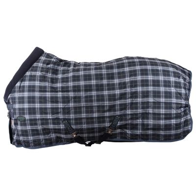 Horseware Rhino Org Stable Blanket VL Med 75 Navy Check