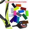 LENGAUC 13 Pack Tennis Racket/Pickleball Paddles Handle Rubber/Silicone Ring Stretchy/Grip Finishing Ring-for securing Grip on Rackets or Handles/Racquet Grips Overgrip (13 Pack A) view 2