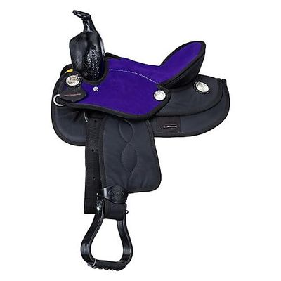 Tough 1 King Series YTH Eclipse Barrel Saddle Pkg 13 PPL