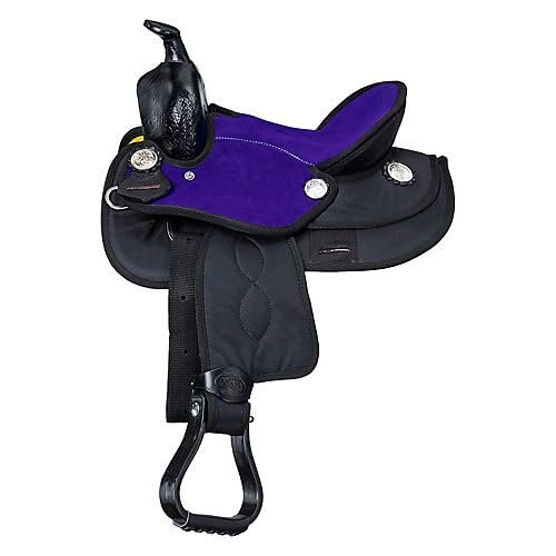 Tough 1 King Series YTH Eclipse Barrel Saddle Pkg 13 PPL