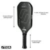 STIGA Aviox Carbon Nomex Pro Pickleball Paddle | Midweight Carbon Fiber Paddle for Power & Speed - Professional Grade - USAPA Approved - Designed in Sweden view 2