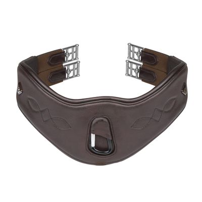 Shires Lusso Anatomical Girth (Havana, 46")