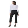 Adrianna Papell Diffusion Women's Flare Leg Pull On Pant, Black, 8 view 3
