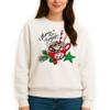 Merry and Bright Sweatshirt, Christmas Hooded Top, Hot Chocolate Winter Theme Graphic Sweatshirt, Holiday Sweater, Noel Xmas Top Sweatshirt for Unisex Adult (Sweatshirt and Hoodie) view 1