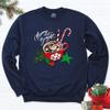 Merry and Bright Sweatshirt, Christmas Hooded Top, Hot Chocolate Winter Theme Graphic Sweatshirt, Holiday Sweater, Noel Xmas Top Sweatshirt for Unisex Adult (Sweatshirt and Hoodie) view 3