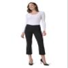 Adrianna Papell Diffusion Women's Flare Leg Pull On Pant, Black, 10 view 1