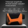 ELORES 6X Hunting Laser Rangefinder Bow Range Finder Camo Distance Measuring Outdoor Wild 650/1200Y with Slope High-Precision Continuous Scan view 4