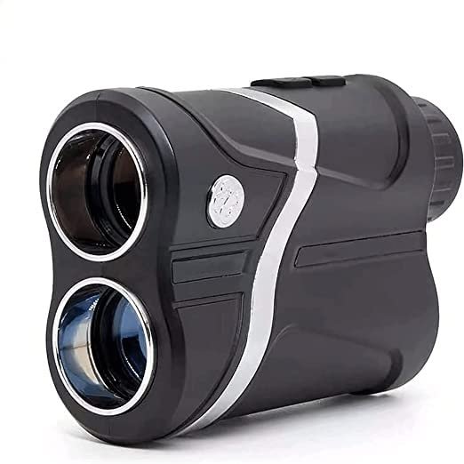 ELORES Golf Rangefinder with Slope, 1000 Yards Rechargeable Golf Laser Rangefinder with Flag Acquisition, Pulse Vibration and Fast Focus System, 7X Magnification, 1 Yard Accuracy