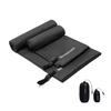 Bee Nesting Ultralight Quick Dry Towel - Medium&Small 2 Pack Microfiber Towels with Compact Packable Pocket for Lightweight Backpacking Travel, Beach, Gym, Camping & Hiking(Black, M&S 2 Set) view 1