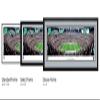 Las Vegas Raiders Football - 40.25x13.75-inch Standard Framed Print by Blakeway Panoramas view 4