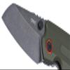 CRKT Overland Compact Outdoor Survival Folding Knife with Frame Lock: D2 Plain Edge Blade, G10 Handle, Pocket Clip, 6277 view 4