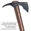 CRKT ODR Axe: Outdoor Survival T-Hawk, 1055 Carbon Steel Axe Head with Spike, Tennessee Hickory Handle 2753 view 3