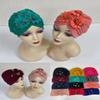 MSBRIC African Women Turban Cap for Ladies Hats Nigerian Turban Gele Small Cap with Stones A Dozen - A Dozen Color 3933 view 1