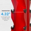 Synergy Custom Fitness 5-Tier Vertical Dumbbell Storage Rack - DBRK5 (Red) view 4