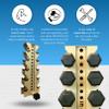 Synergy Custom Fitness 5-Tier Vertical Dumbbell Storage Rack - DBRK5 (Military Tan) view 2