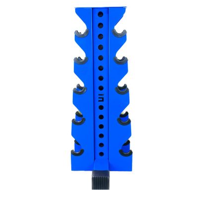 Synergy Custom Fitness 5-Tier Vertical Dumbbell Storage Rack - DBRK5 (Blue)