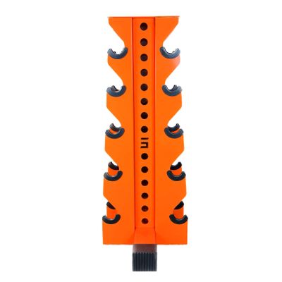 Synergy Custom Fitness 5-Tier Vertical Dumbbell Storage Rack - DBRK5 (Orange)