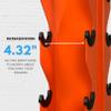 Synergy Custom Fitness 5-Tier Vertical Dumbbell Storage Rack - DBRK5 (Orange) view 4