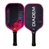 Diadem Warrior Pickleball Paddle | 3X L-Core Hybrid Nomex Polymer Honeycomb Core, Grit Paint Surface for Spin, Control and Power | Indoor/Outdoor | USAPA Approved (Pink) view 4