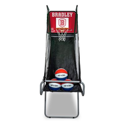 Pop-A-Shot Official NCAA Pop-Up Tailgate Game (Pop-Up, Bradley Braves)