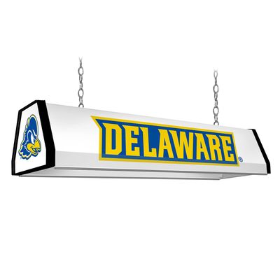 The Fan-Brand NCAA Delaware Blue Hens - White - Standard Pool Table Light - Sports Team Bar Sign Dcor - Home, Dorm, Garage, Office, Fan Cave, Garage
